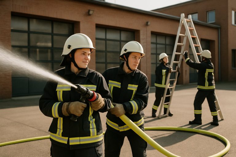 Berufsfeuerwehr Ausbildung: B1-Lehrgang, Inhalte und Gehalt