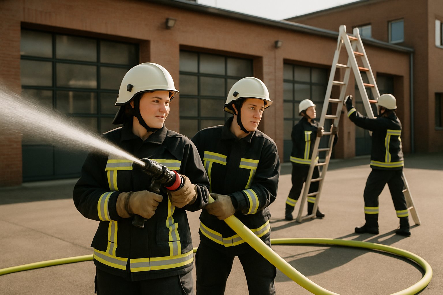 Berufsfeuerwehr Ausbildung: B1-Lehrgang, Inhalte und Gehalt