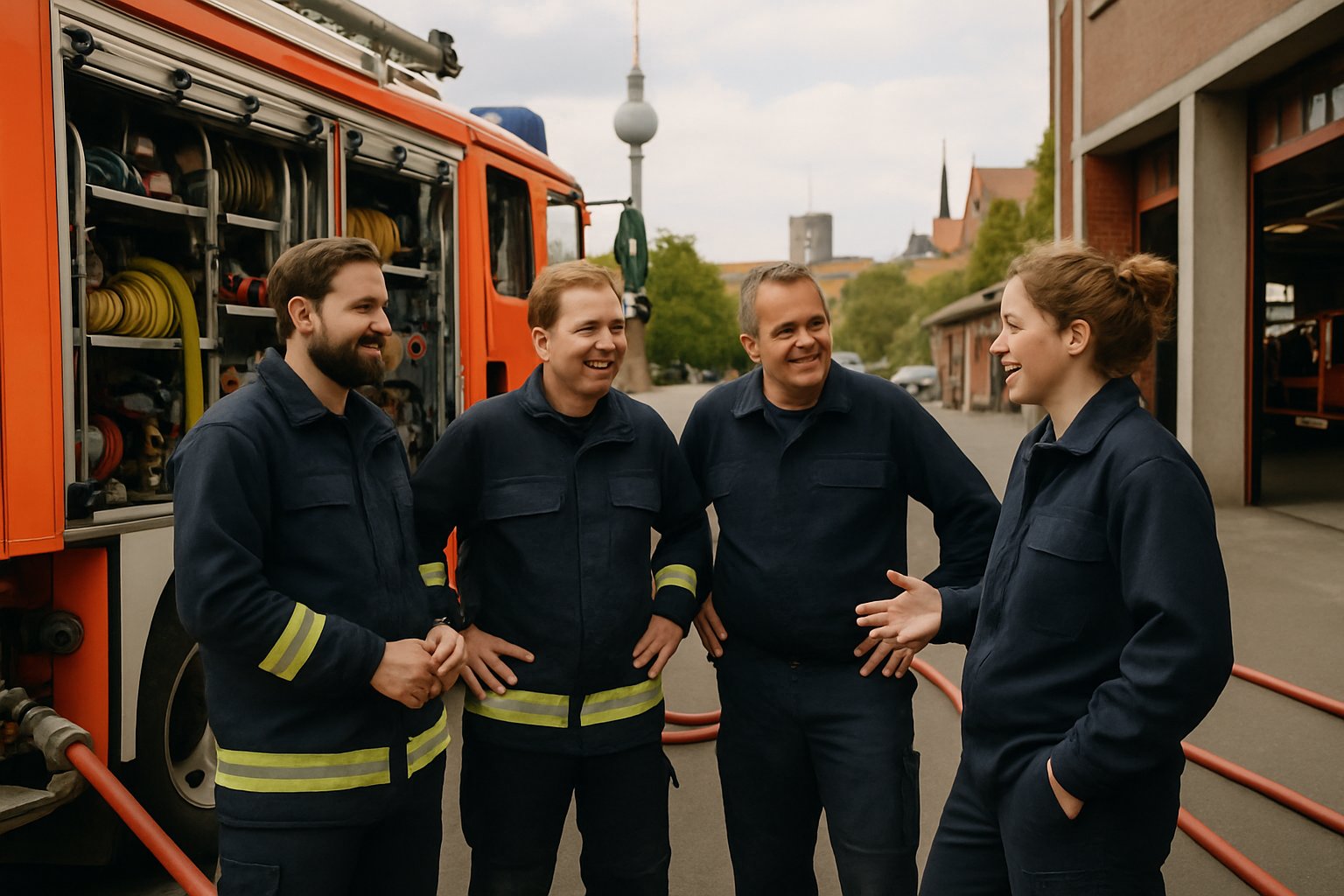 Berufsfeuerwehr Berlin: Bewerbung, Gehalt & Infos