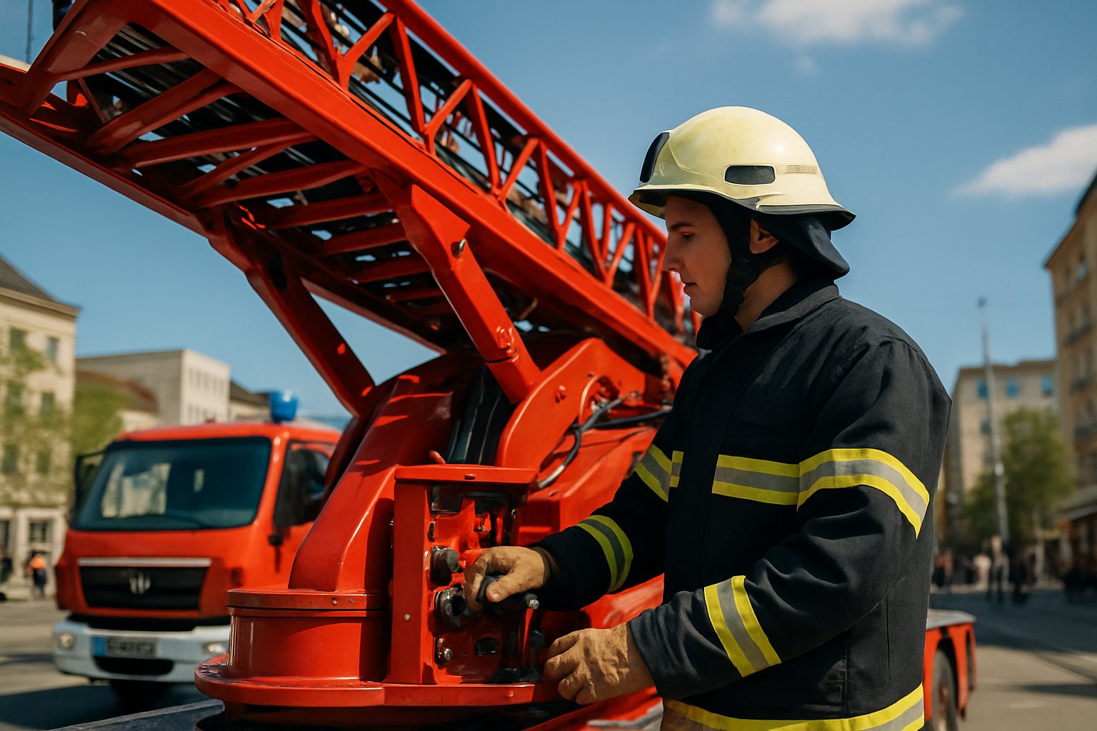 Feuerwehr Drehleiter (DLK 23/12): Technik, Einsatz und Anforderungen