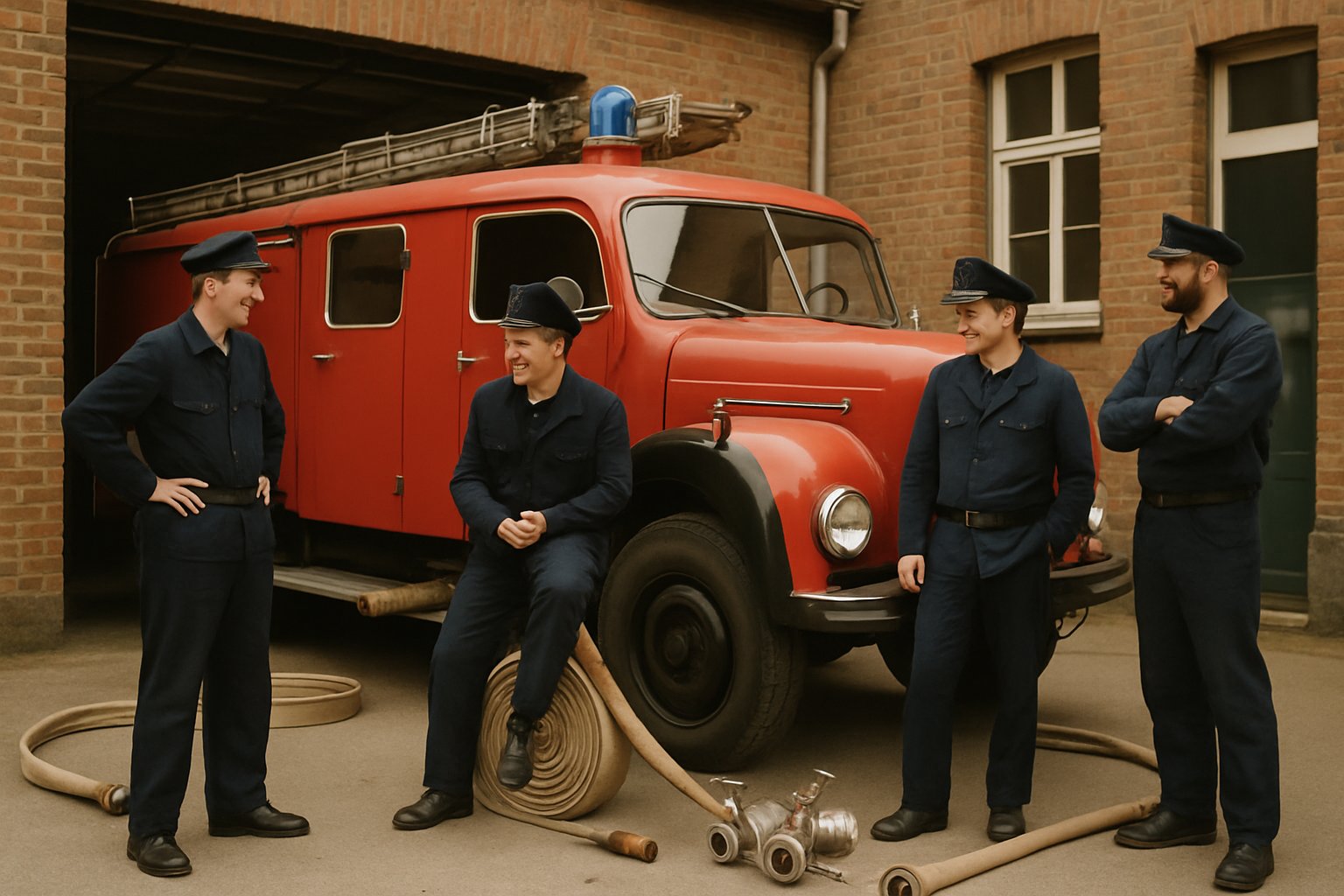 Geschichte der Feuerwehr Deutschland: Von Löschpumpen bis Berufsfeuerwehr
