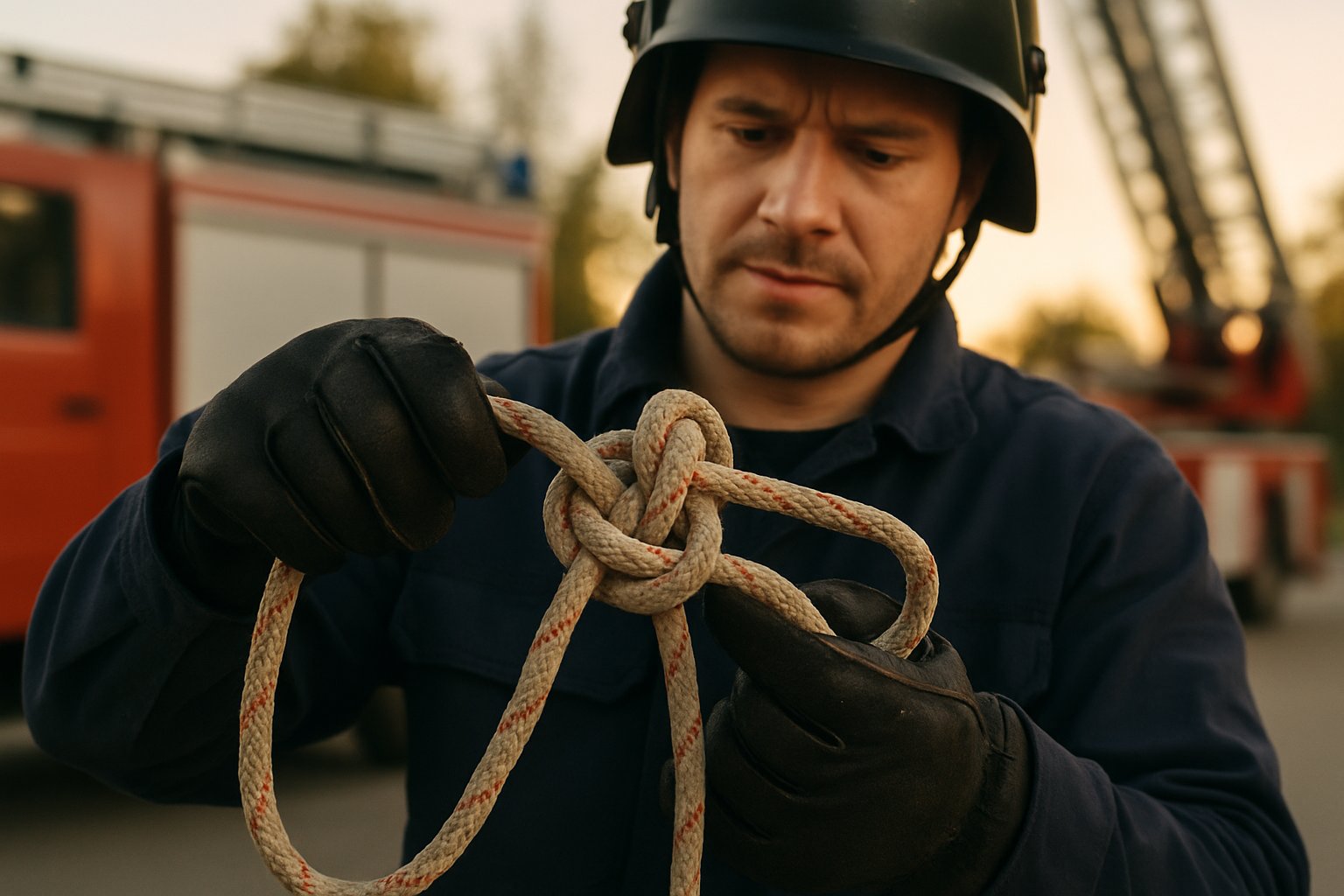 Feuerwehrknoten & Stiche: Die wichtigsten erklärt