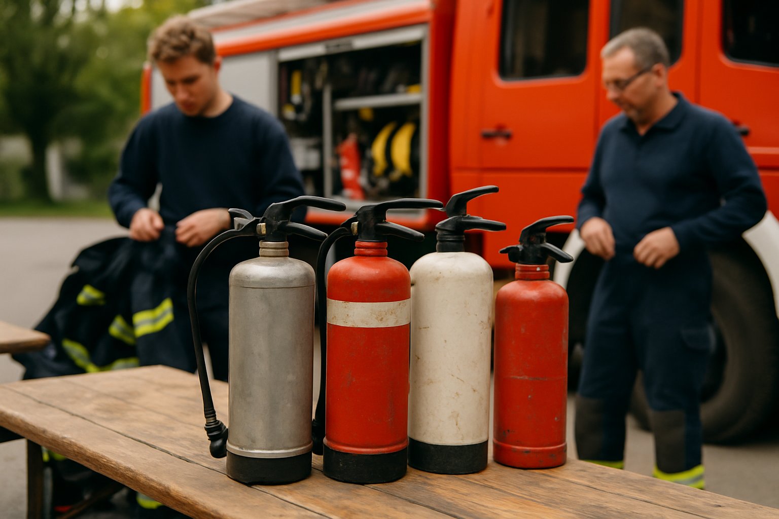 Feuerwehr Löschmittel: Welches für welchen Brand?