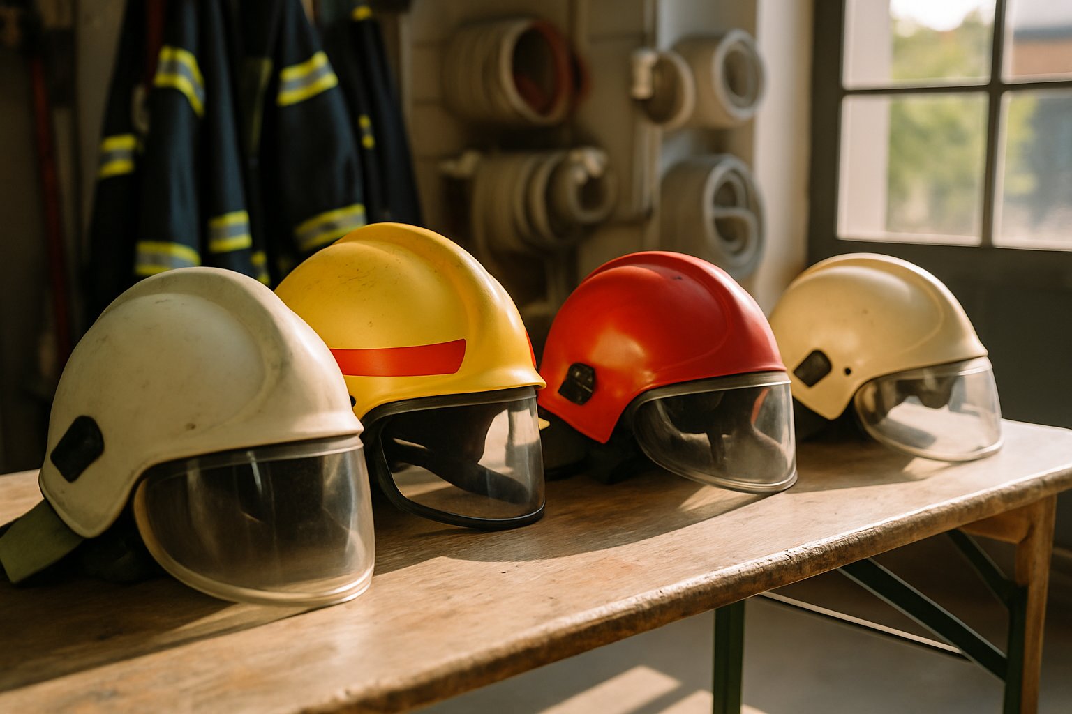 Feuerwehrhelm: Typen, Normen, Farben und Lebensdauer