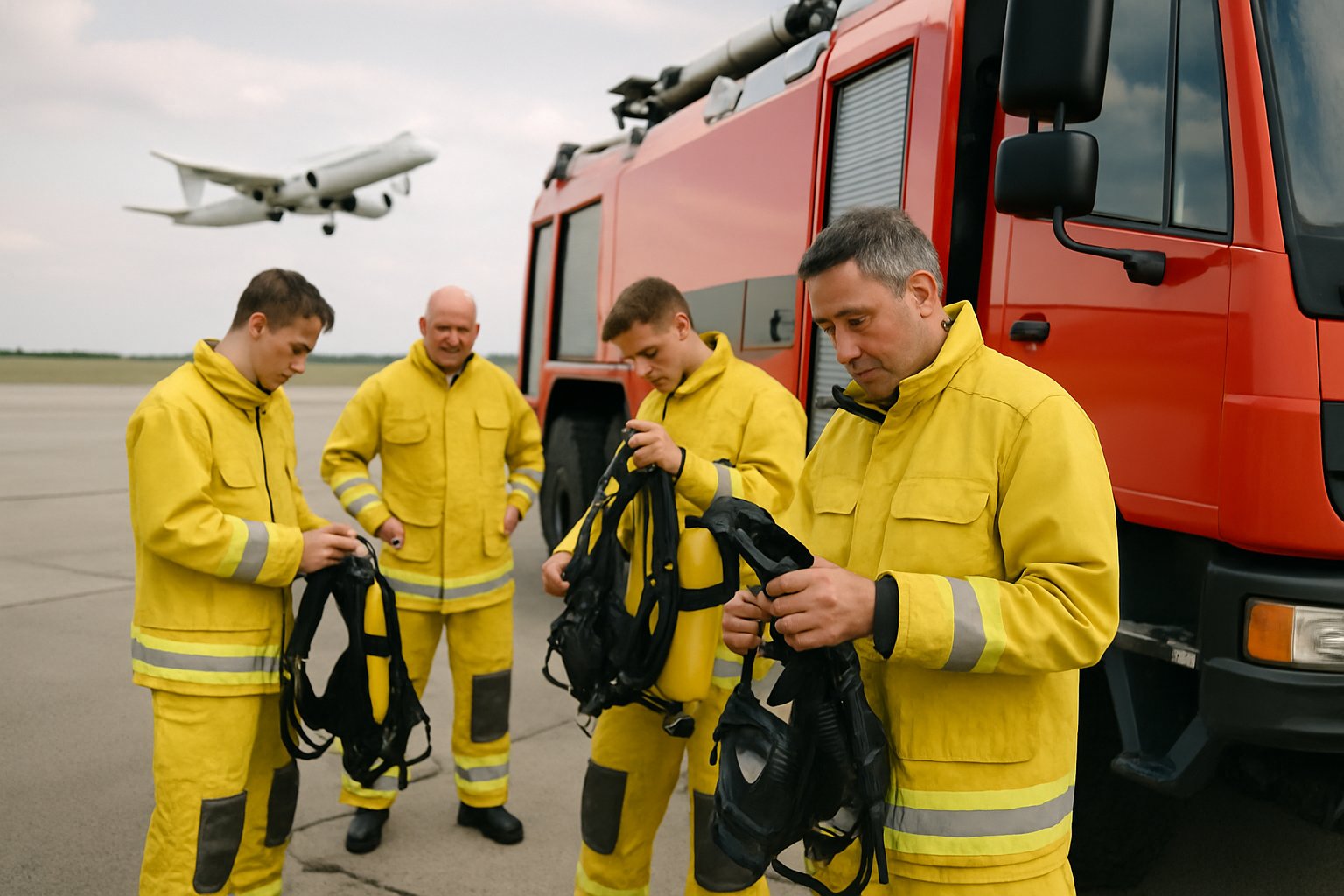 Flughafenfeuerwehr: Ausbildung, Besoldung & Unterschiede zur Berufsfeuerwehr