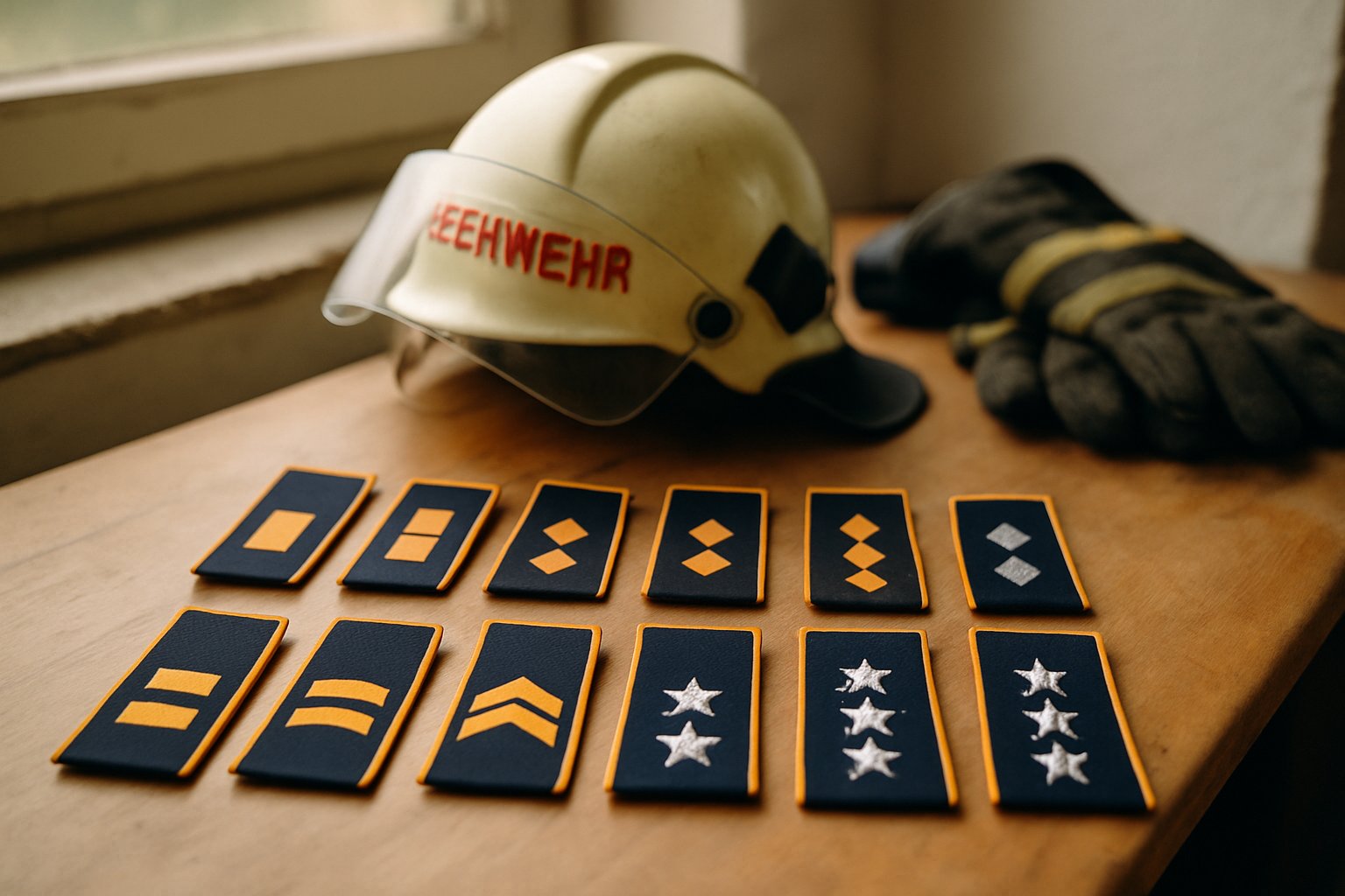 Dienstgrade der Feuerwehr in NRW: Rangabzeichen im Überblick